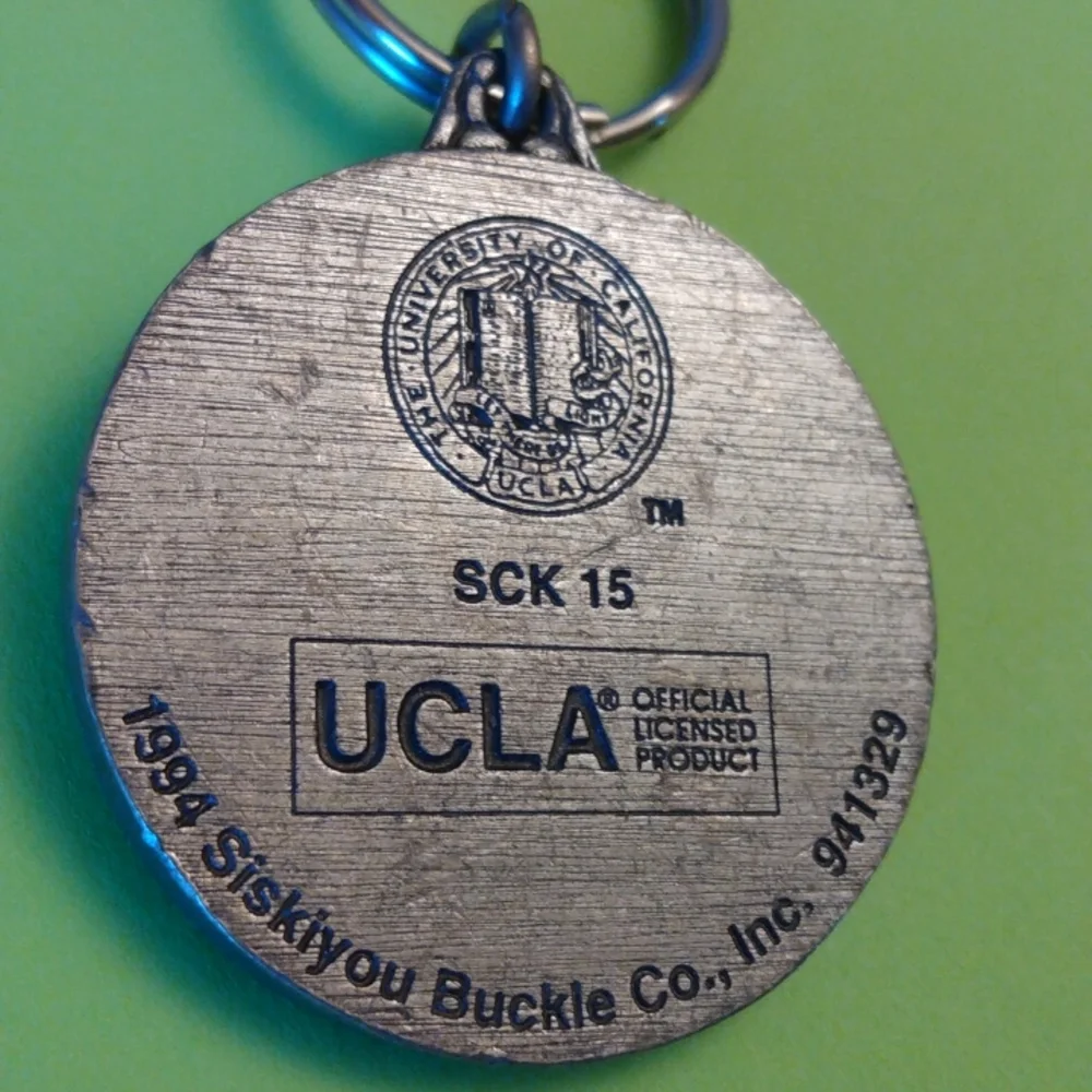 UCLA Bruins Pewter Key Ring